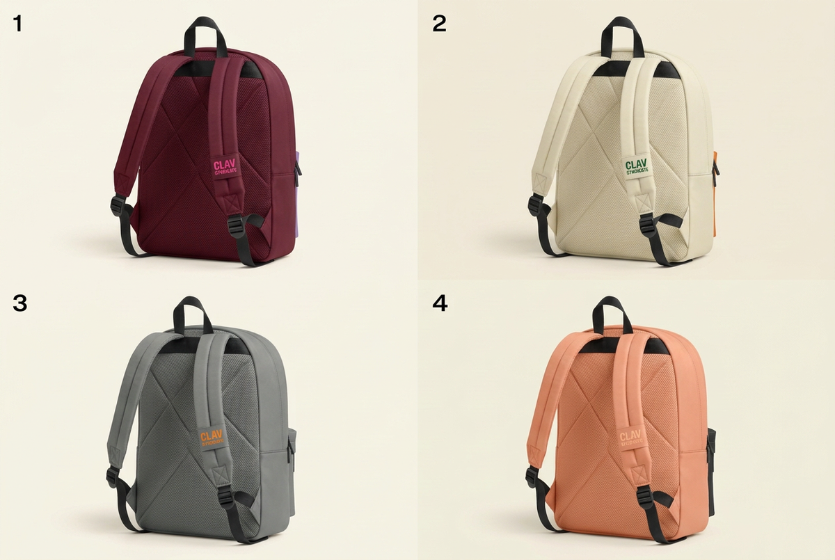 CLAV Syndicate Go Nuts Backpacks — Design Catalogue
