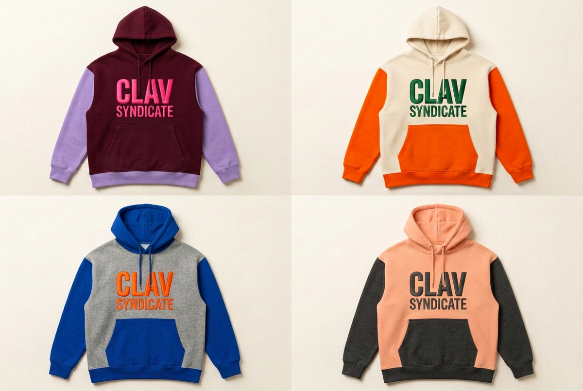 CLAV Syndicate Go Nuts Pullover Hoodies — Design Catalogue