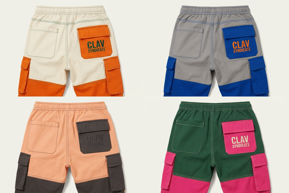 CLAV Syndicate Go Nuts Joggers — Design Catalogue