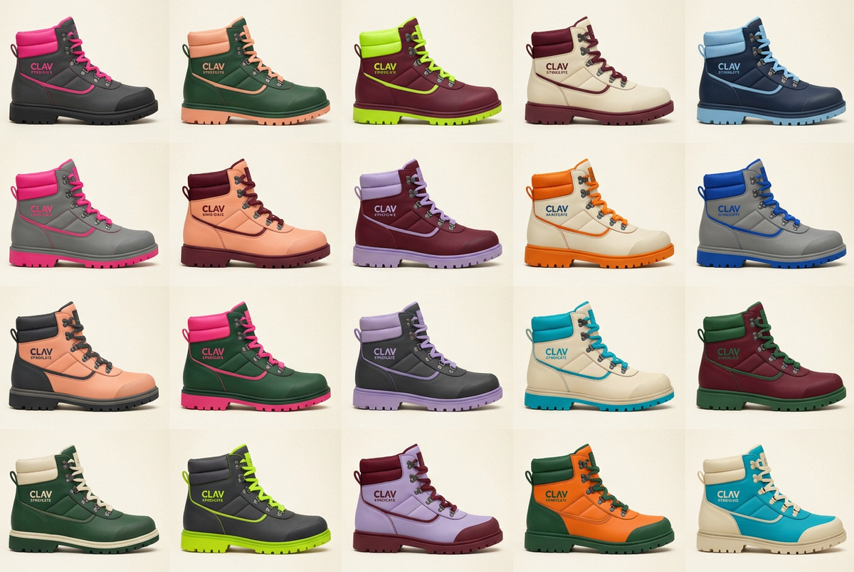 CLAV Syndicate Go Nuts Winter Boots — Design Catalogue