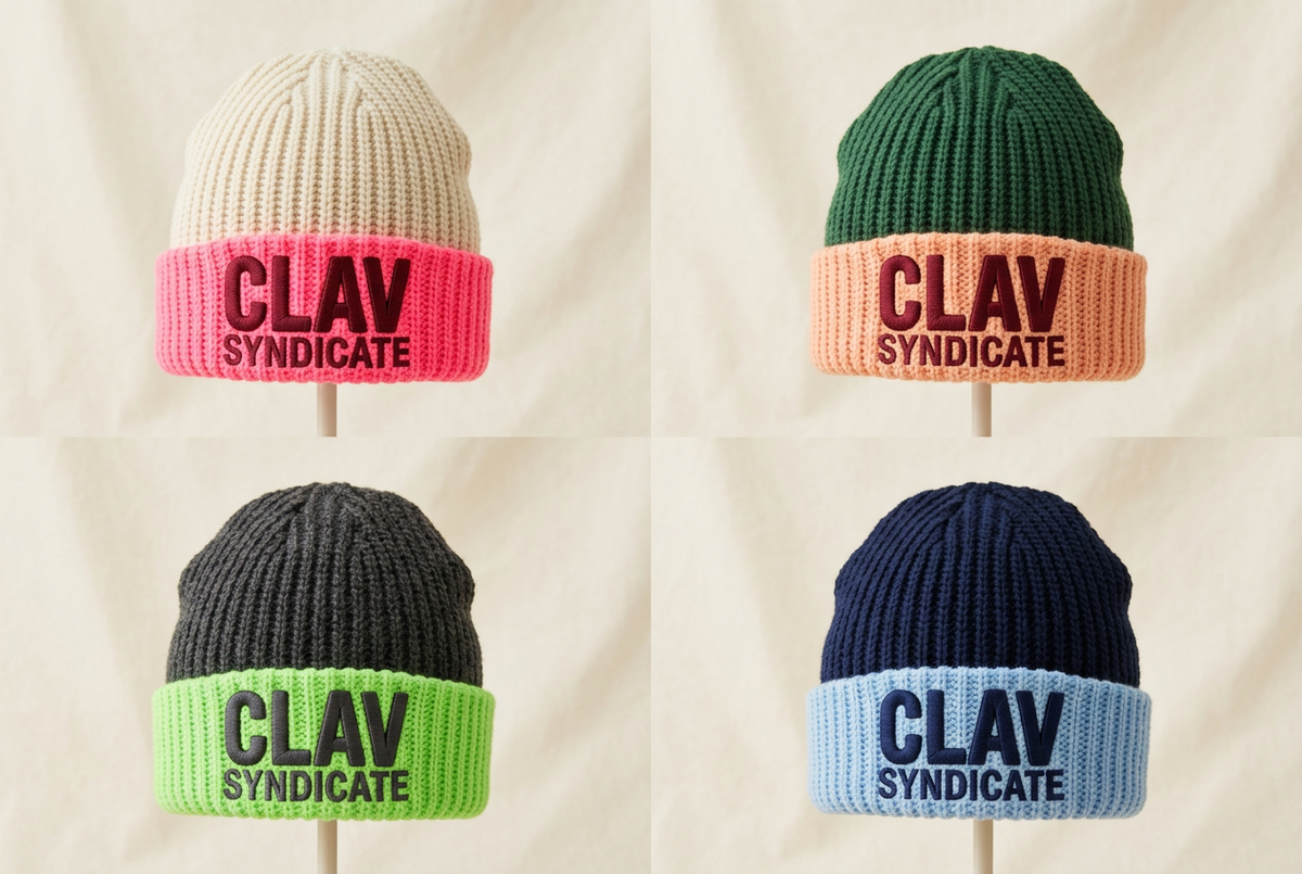 CLAV Syndicate Nordic Beanies — Design Catalogue