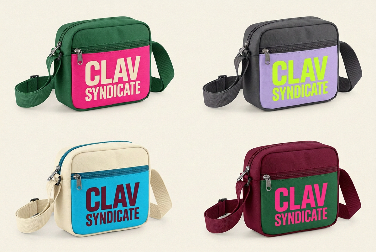 CLAV Syndicate Go Nuts Crossbody Sling Bags — Design Catalogue