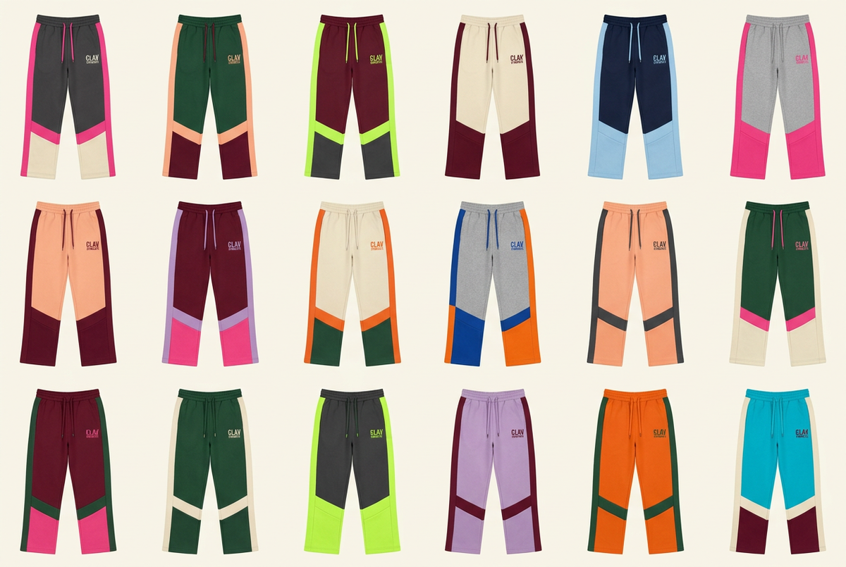 CLAV Syndicate Go Nuts Joggers — Design Catalogue