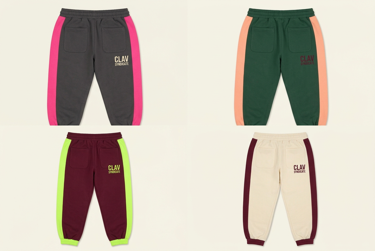 CLAV Syndicate Go Nuts Joggers — Design Catalogue