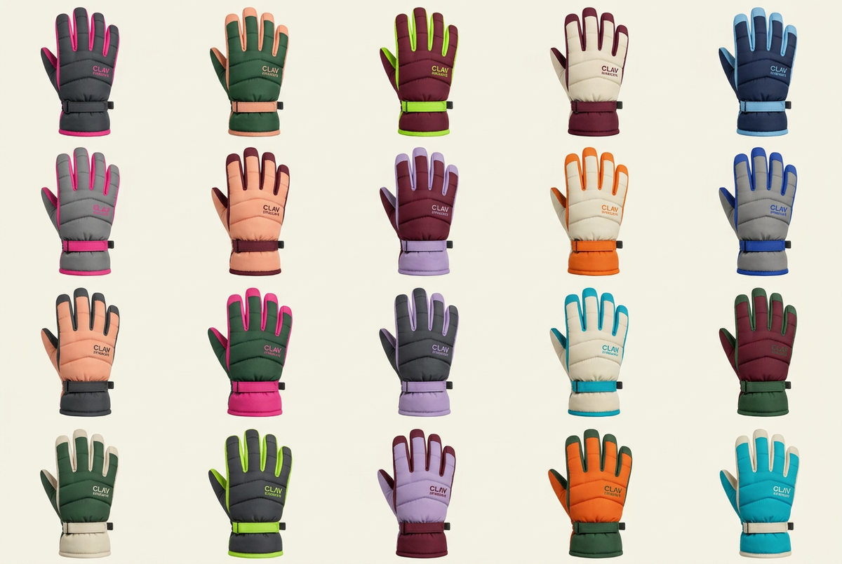 CLAV Syndicate Go Nuts Padded Winter Gloves — Design Catalogue