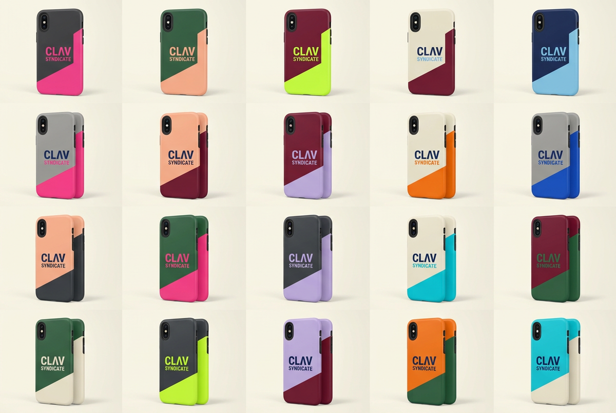 CLAV Syndicate Go Nuts Phone Cases — Design Catalogue