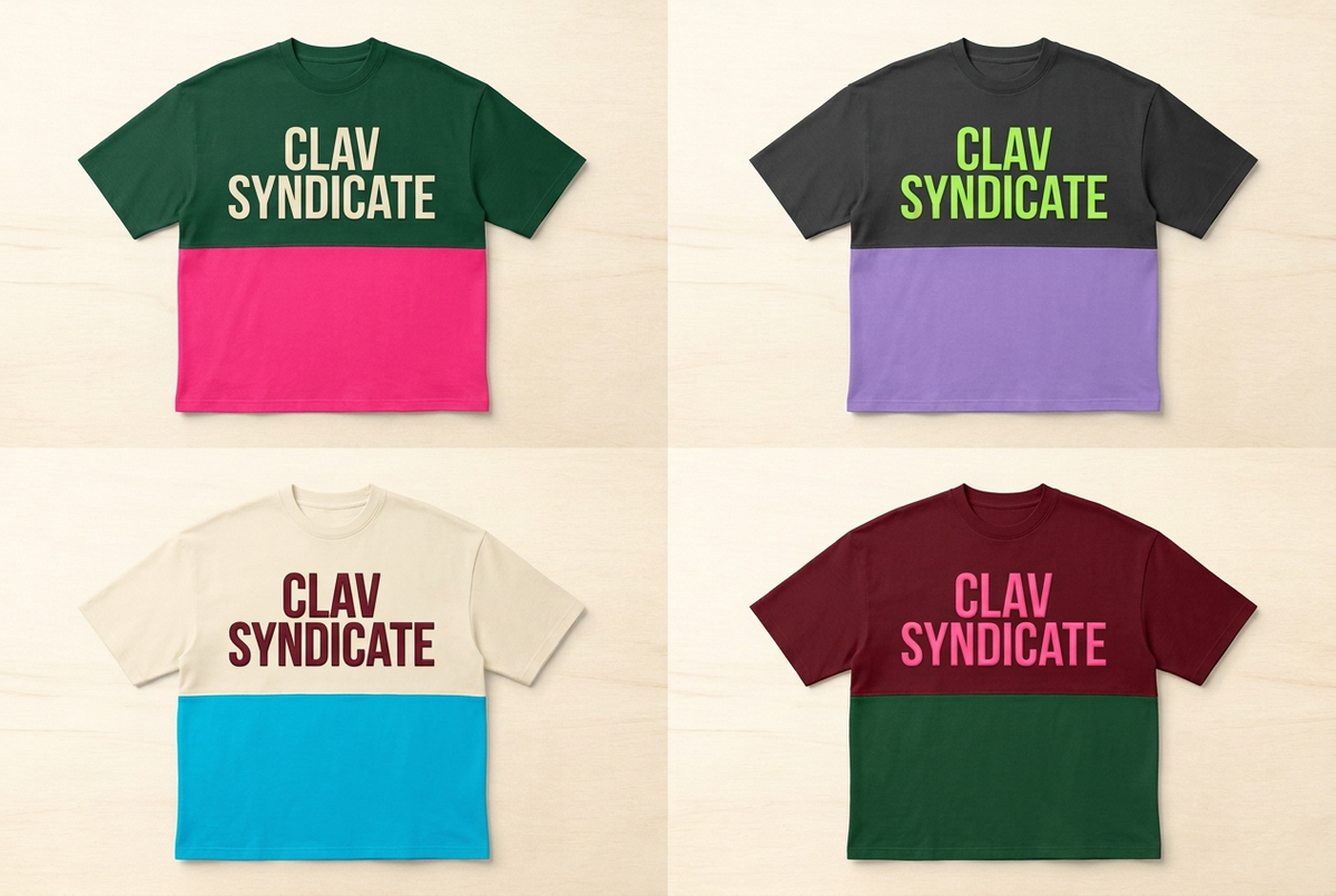 CLAV Syndicate Go Nuts T-Shirts — Design Catalogue