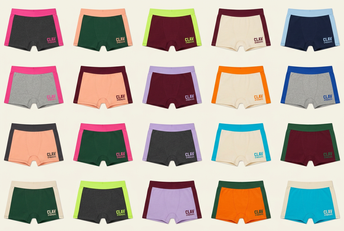 CLAV Syndicate Go Nuts Women's Boxers — Design Catalogue