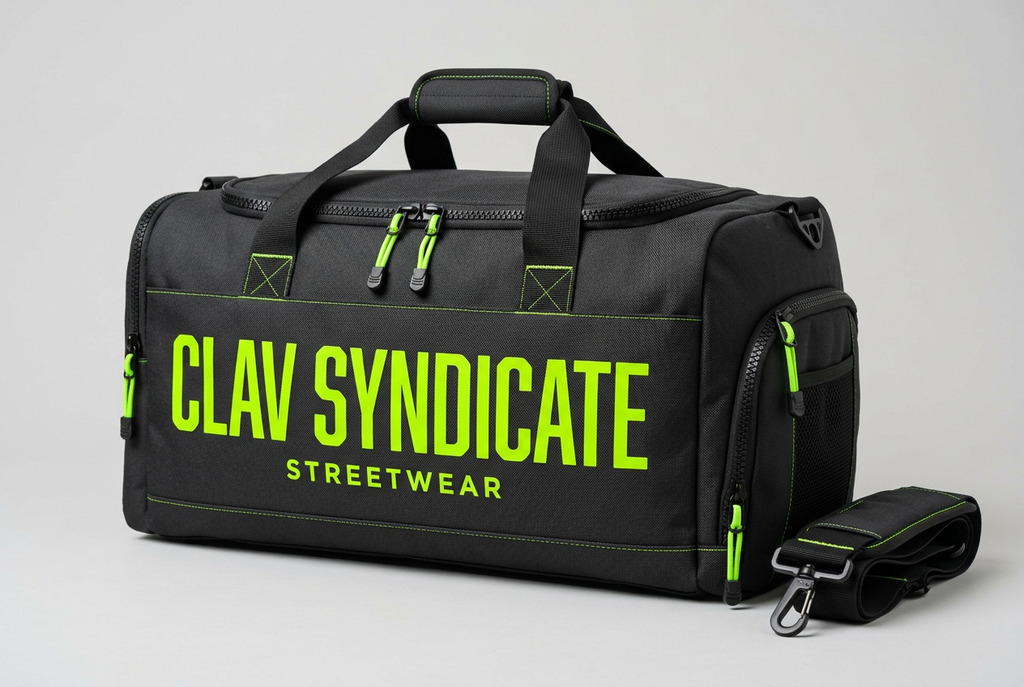 CLAV Syndicate 35L gym duffle concept