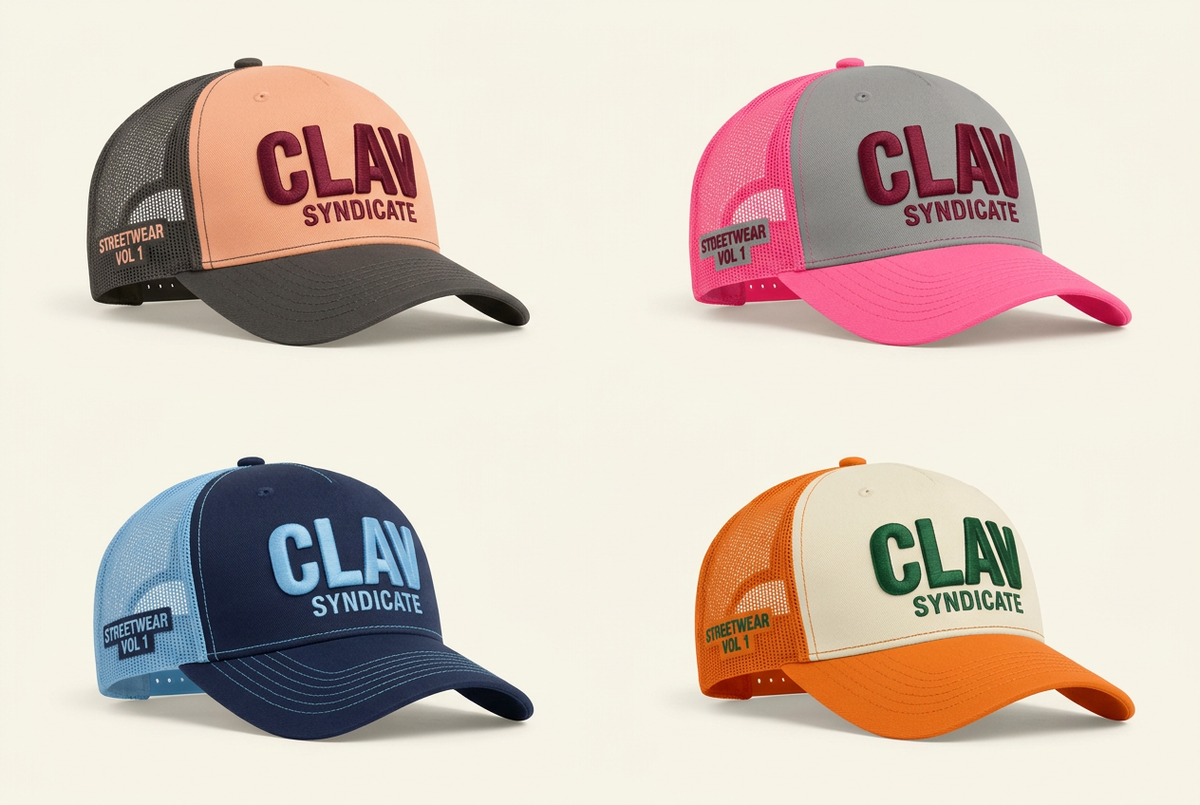 Four more two-tone CLAV trucker concepts