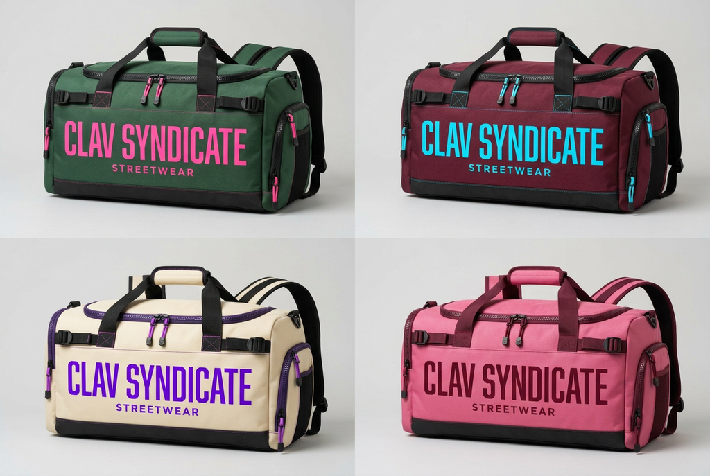 CLAV Syndicate Convertible Travel Bag — Design Catalogue