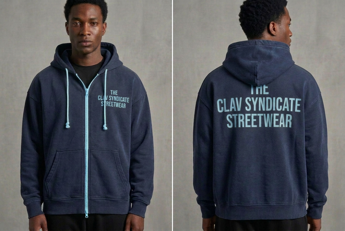 C.L.A.V Syndicate Full-Zip Hoodies